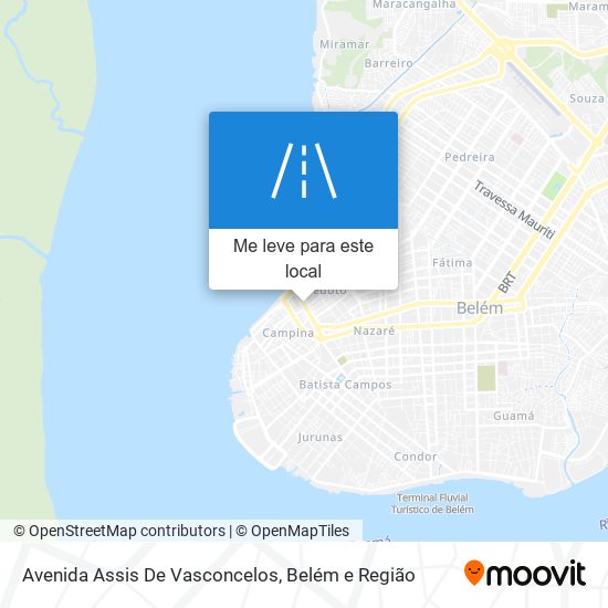 Avenida Assis De Vasconcelos mapa