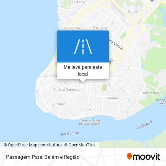 Passagem Para mapa