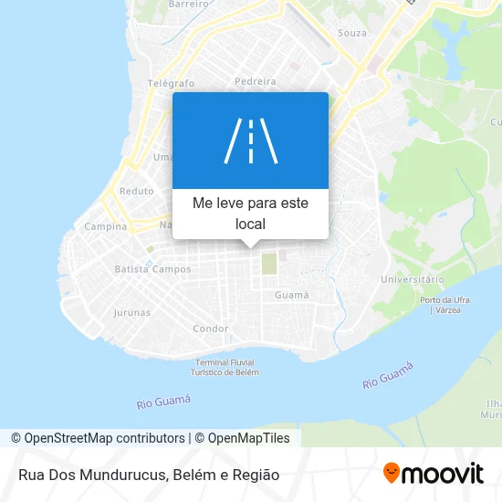Rua Dos Mundurucus mapa