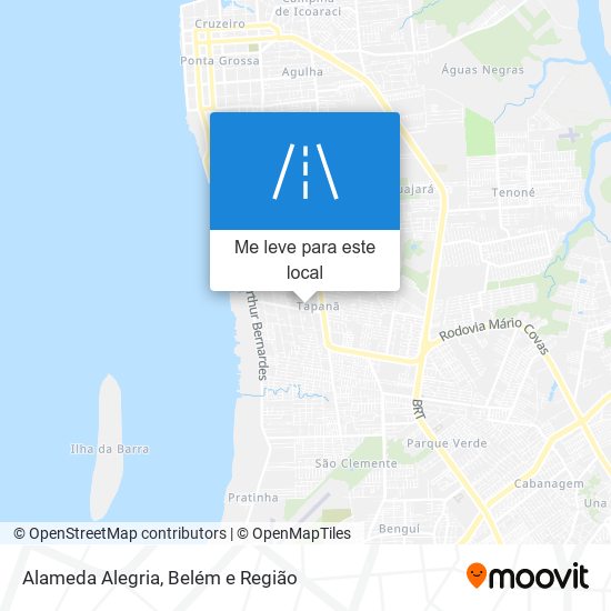 Alameda Alegria mapa