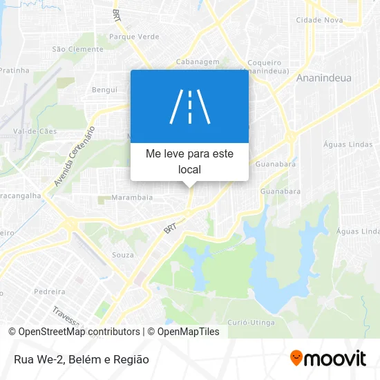 Rua We-2 mapa