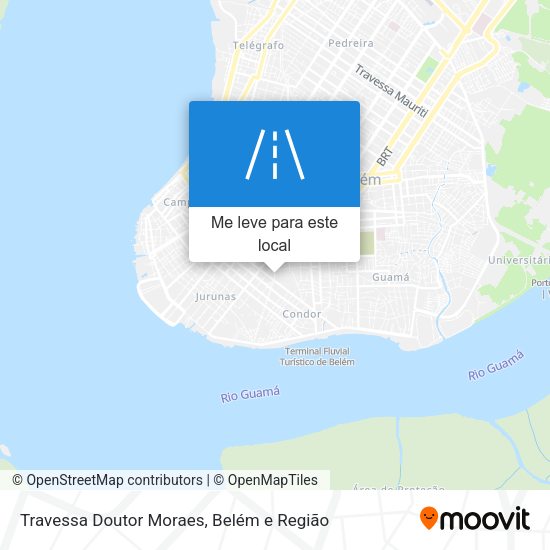 Travessa Doutor Moraes mapa