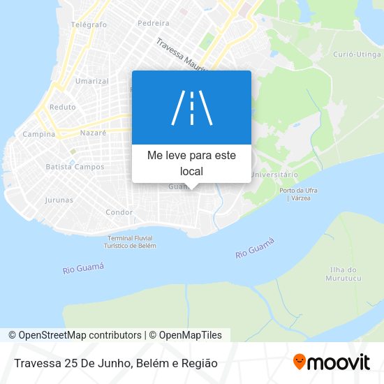 Travessa 25 De Junho mapa