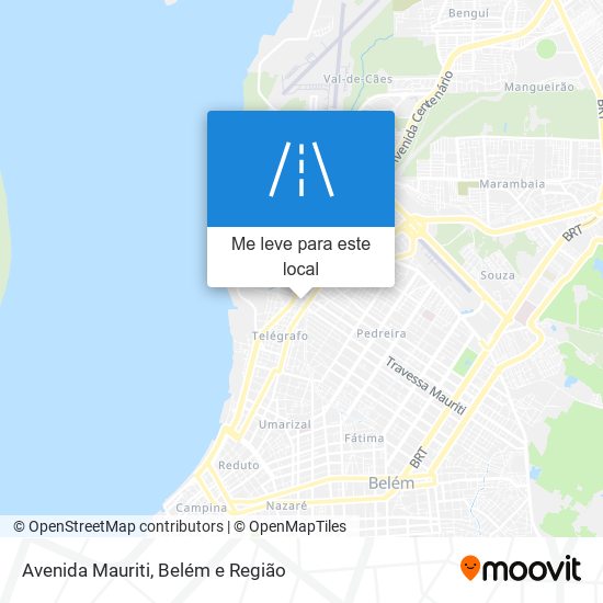 Avenida Mauriti mapa
