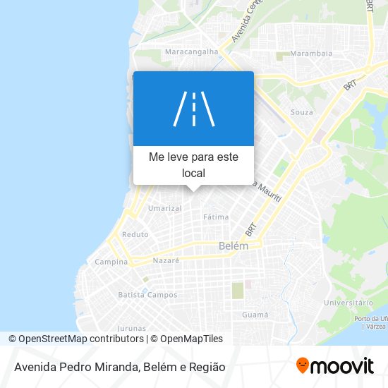 Avenida Pedro Miranda mapa