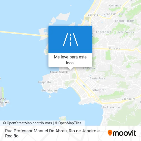 Rua Professor Manuel De Abreu mapa