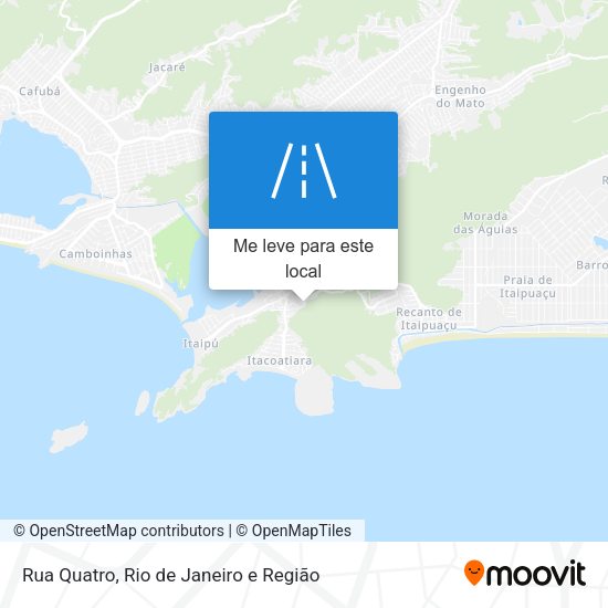 Rua Quatro mapa