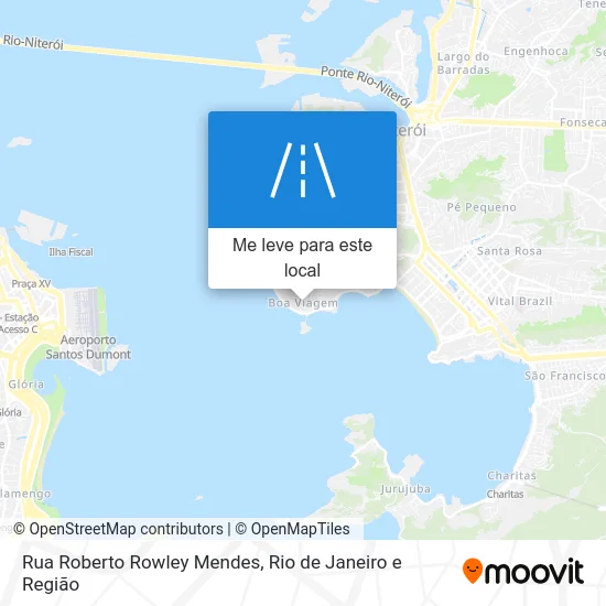 Rua Roberto Rowley Mendes mapa