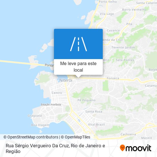 Rua Sérgio Vergueiro Da Cruz mapa