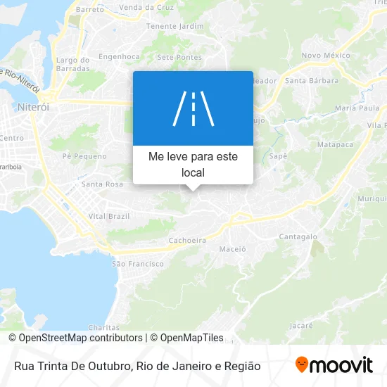 Rua Trinta De Outubro mapa