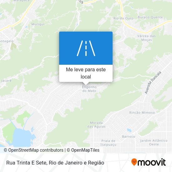 Rua Trinta E Sete mapa
