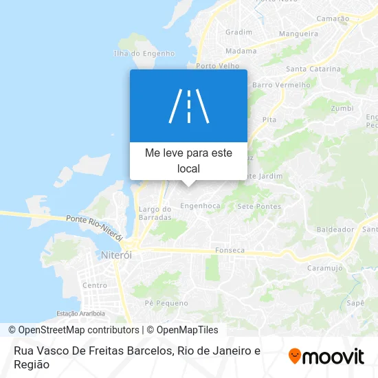 Rua Vasco De Freitas Barcelos mapa