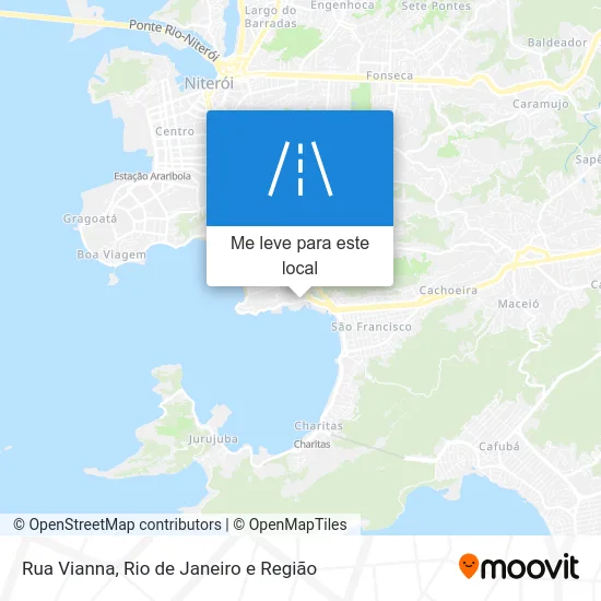 Rua Vianna mapa
