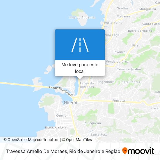 Travessa Amélio De Moraes mapa