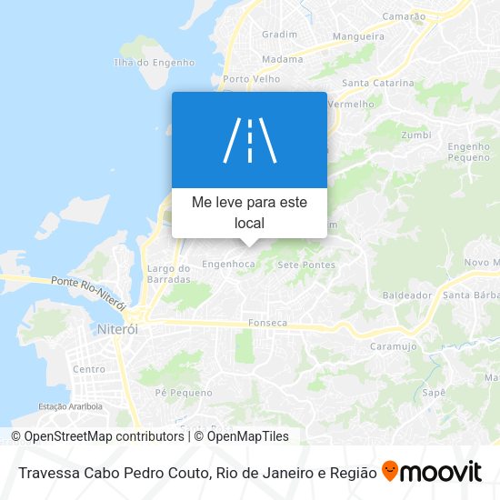 Travessa Cabo Pedro Couto mapa