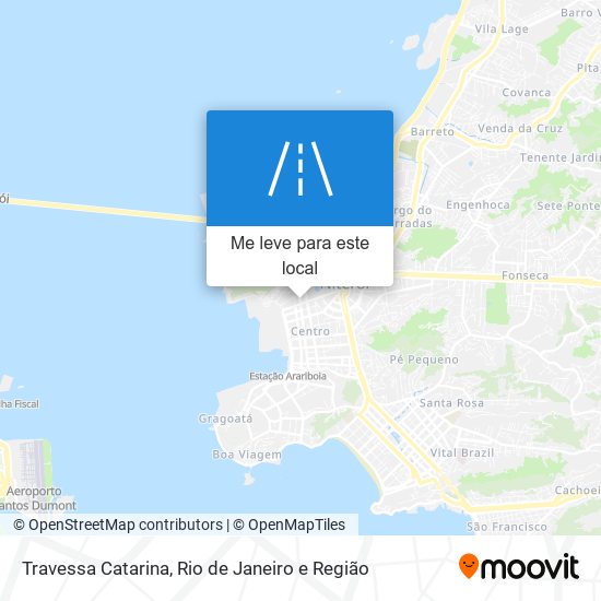 Travessa Catarina mapa