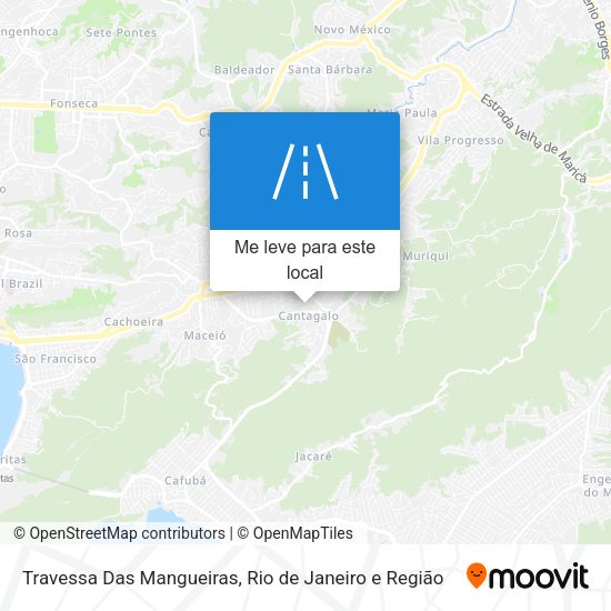 Travessa Das Mangueiras mapa