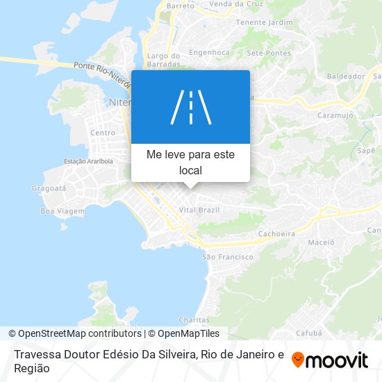 Travessa Doutor Edésio Da Silveira mapa