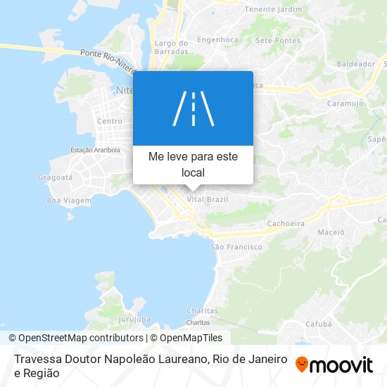 Travessa Doutor Napoleão Laureano mapa