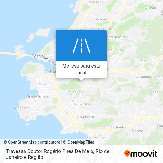 Travessa Doutor Rogério Pires De Melo mapa