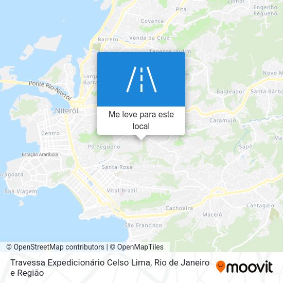 Travessa Expedicionário Celso Lima mapa