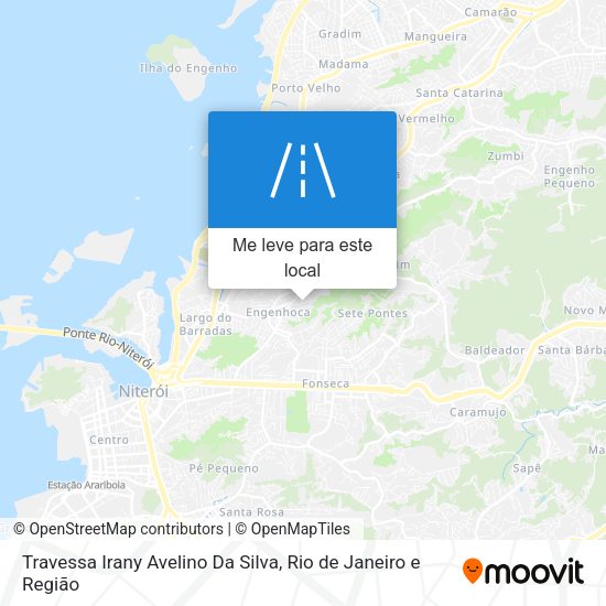 Travessa Irany Avelino Da Silva mapa