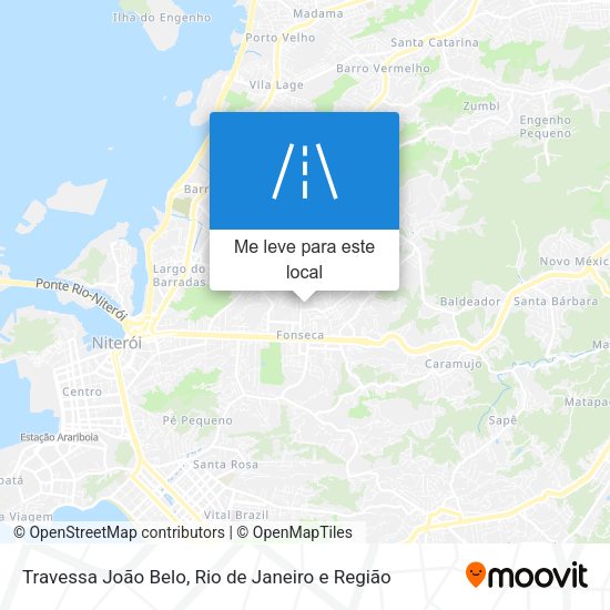 Travessa João Belo mapa