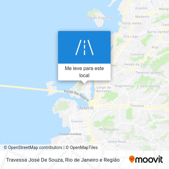 Travessa José De Souza mapa