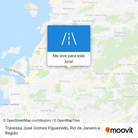 Travessa José Gomes Figueiredo mapa