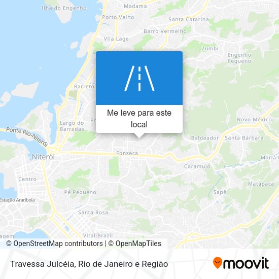 Travessa Julcéia mapa