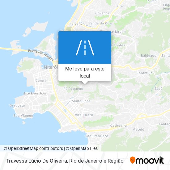 Travessa Lúcio De Oliveira mapa