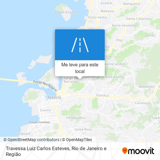 Travessa Luiz Carlos Esteves mapa