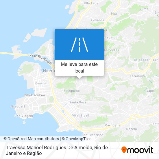 Travessa Manoel Rodrigues De Almeida mapa