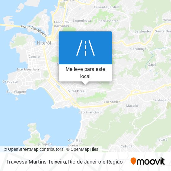 Travessa Martins Teixeira mapa