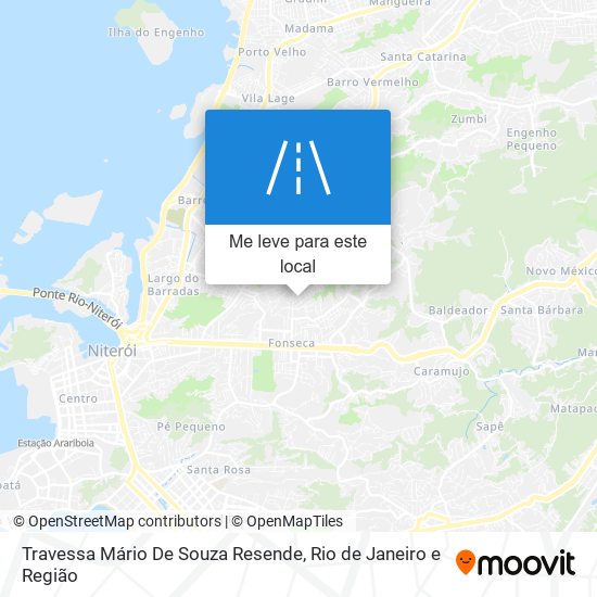 Travessa Mário De Souza Resende mapa