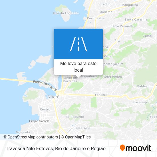 Travessa Nilo Esteves mapa