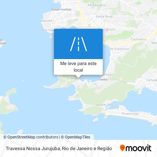 Travessa Nossa Jurujuba mapa