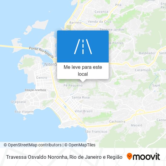 Travessa Osvaldo Noronha mapa