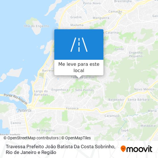 Travessa Prefeito João Batista Da Costa Sobrinho mapa