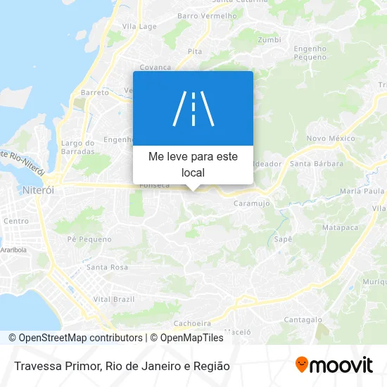 Travessa Primor mapa