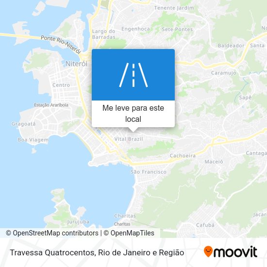 Travessa Quatrocentos mapa