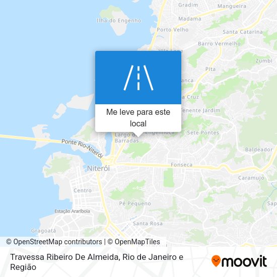 Travessa Ribeiro De Almeida mapa