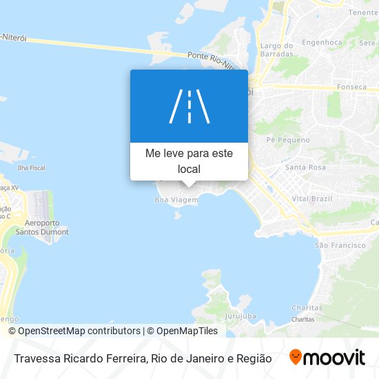 Travessa Ricardo Ferreira mapa