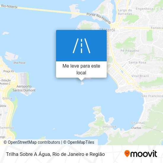 Trilha Sobre A Água mapa