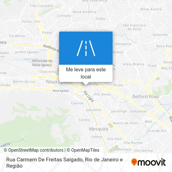 Rua Carmem De Freitas Salgado mapa