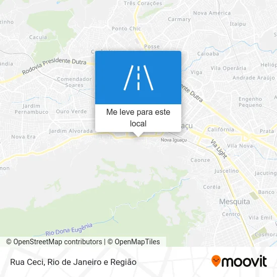 Rua Ceci mapa