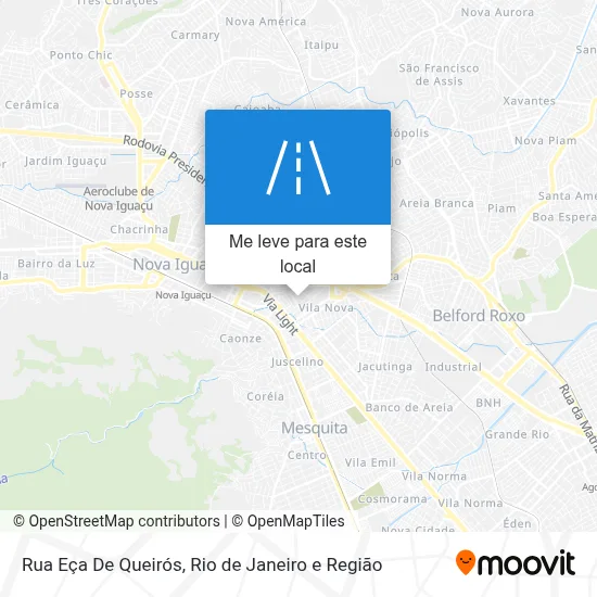Rua Eça De Queirós mapa