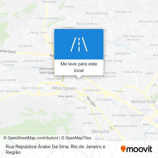 Rua República Árabe Da Síria mapa