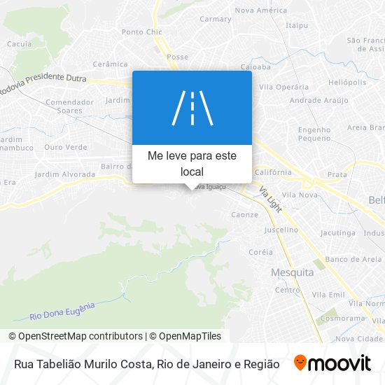 Rua Tabelião Murilo Costa mapa