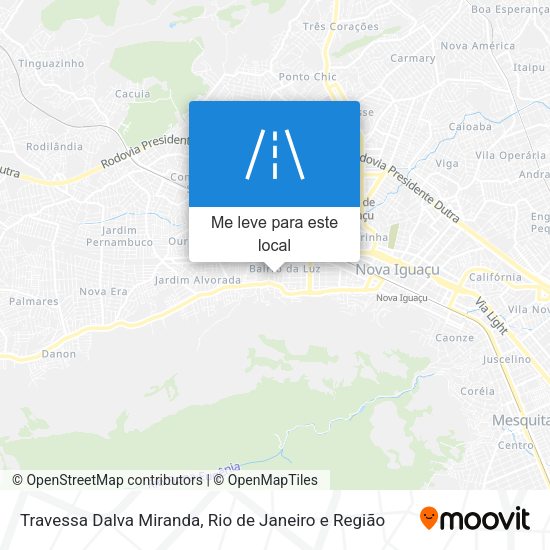 Travessa Dalva Miranda mapa